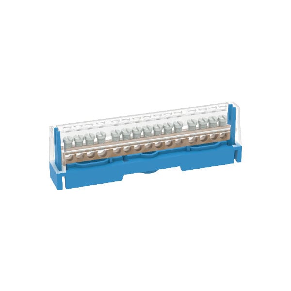 ARNOCANALI S.P.A - ARN5015N MORSETTIERA RIPARTIZIONE 15FORI BLU