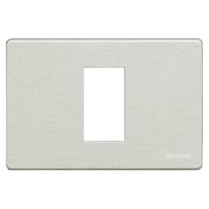 BTICINO S.P.A. - BTI503/1/AL MAGIC - PLACCA 1P ALLUMINIO