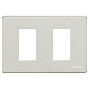 BTICINO S.P.A. - BTI503/2A/R MAGIC - PLACCA 2P RESINA