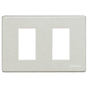 BTICINO S.P.A. - BTI503/2A/R MAGIC - PLACCA 2P RESINA