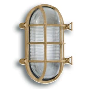 NOBILE ILLUMINAZIONE - NOB5034/00/00 PLAFONIERA OVALE GRANDE OTTONE