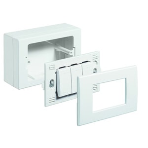 BTICINO S.P.A. - BTI503BP SCATOLE - DA PARETE 3P BIANCA