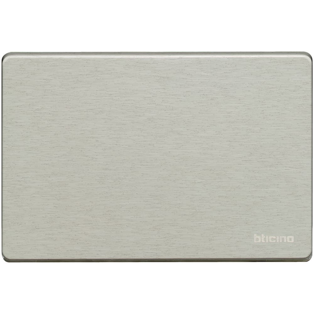 BTICINO BTI503/0/AL MAGIC - PLACCA 2P CIECA ALLUMINIO