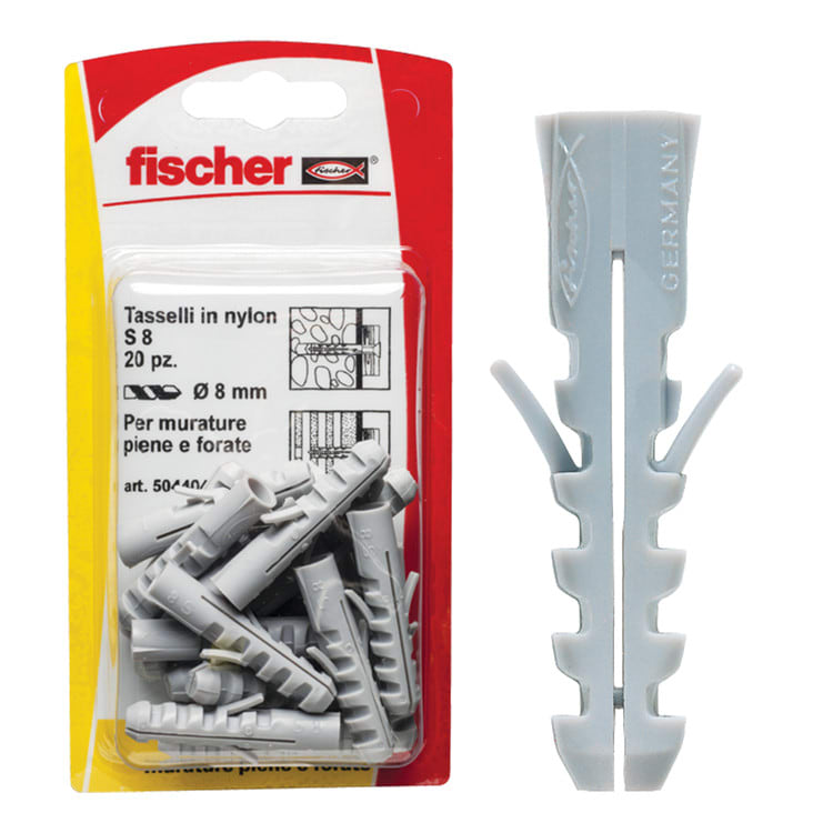 FISCHER ITALIA FIS00504402 S 5 K TASSELLI NYLON - L.GIALLA