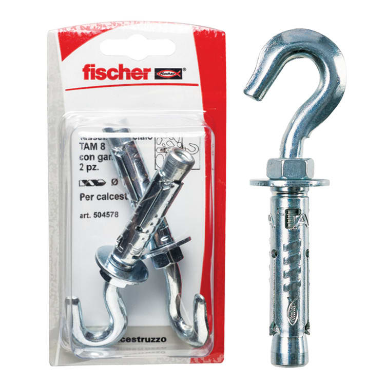 FISCHER ITALIA FIS00504578 TA M8 G K TASSELLI/GANCI AP.