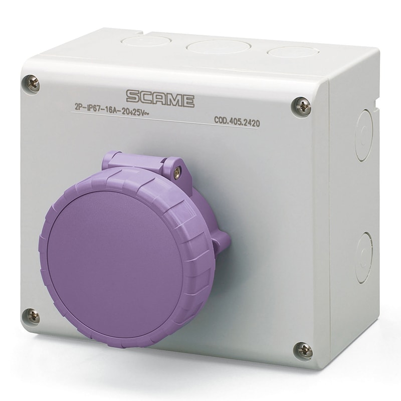 SCAME PARRE S.P.A. - SCA505.2420 PR.PAR.OMNIA 2P 16A 24V IP67