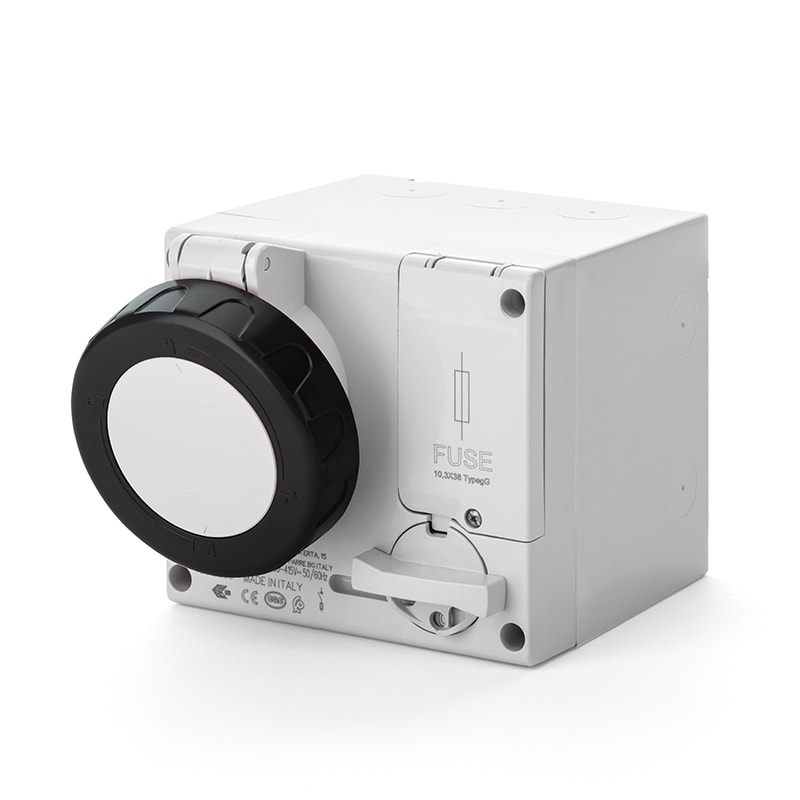 SCAME PARRE S.P.A. - SCA506.16867 PRESA PAR.OMNIA C/FUS.3P+T 16A 5H IP67