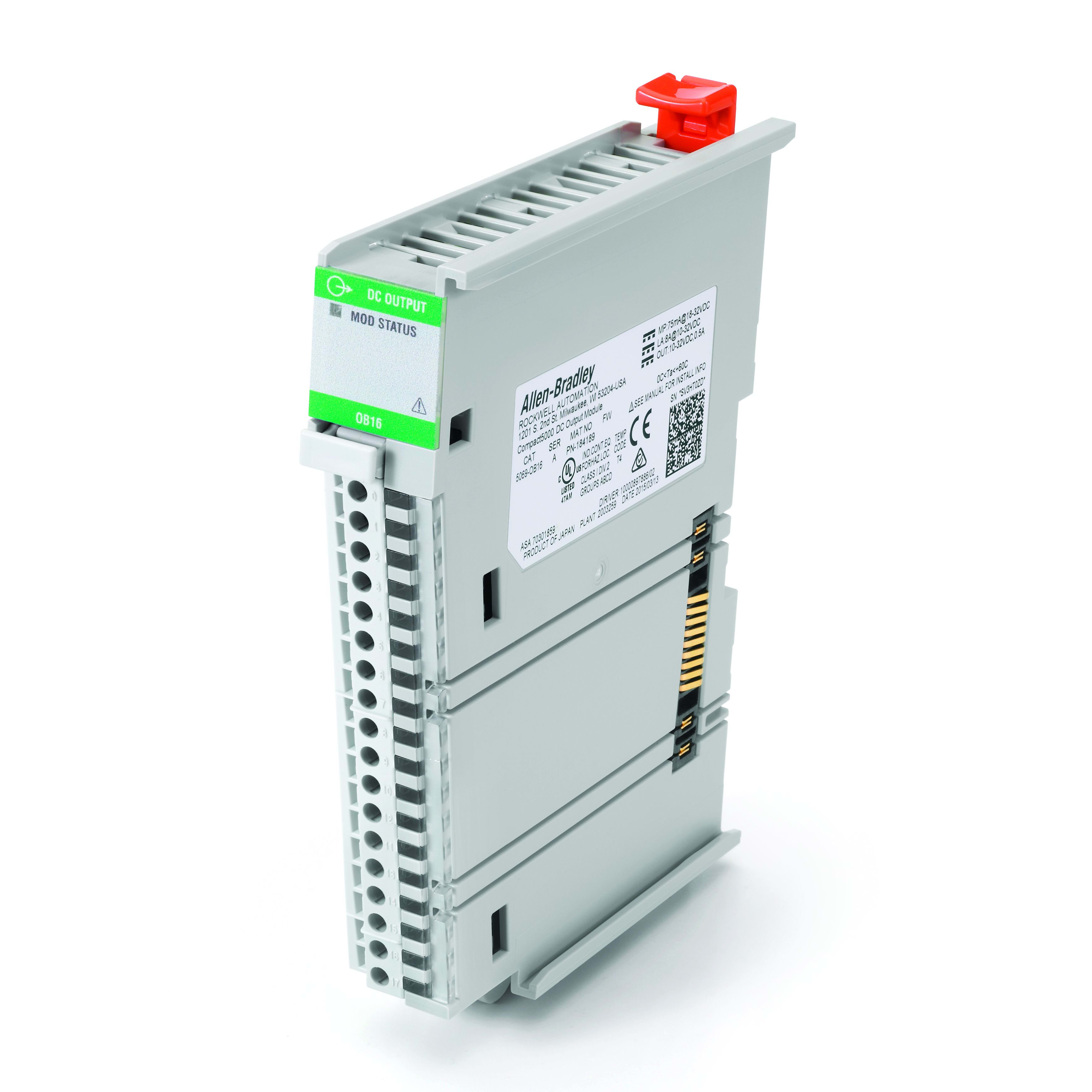 ROCKWELL AUTOMATION RCK5069-OB16 COMPACT 5000 DC OUTPUT MODULE