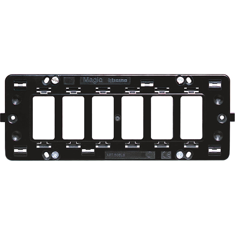 BTICINO BTI506LS MAGIC - SUPPORTO 6P SEPARATI
