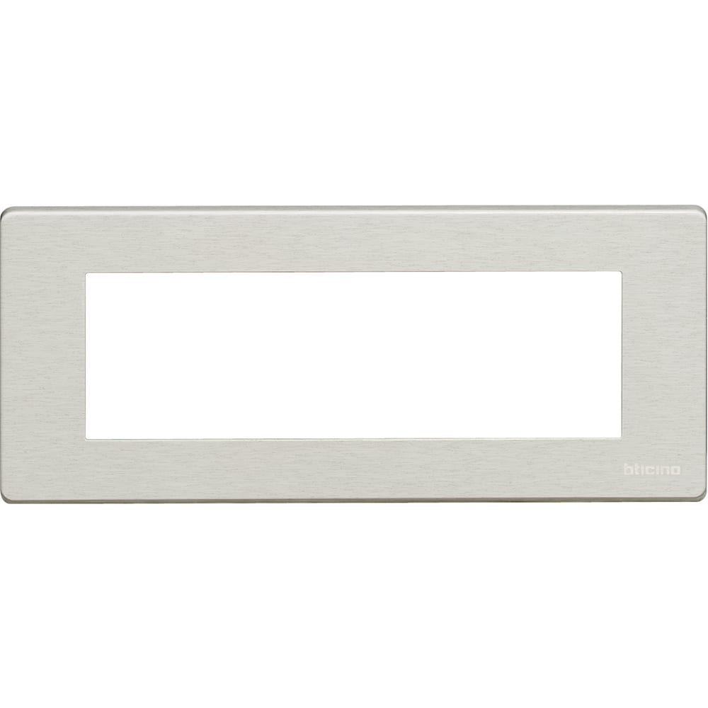 BTICINO BTI506L/6/AL MAGIC - PLACCA 6P ALLUMINIO