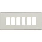 BTICINO - BTI506L/6/R MAGIC - PLACCA 6P RESINA