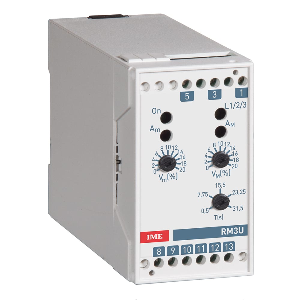 IME SPA - IMSRM3UT3KA RM3U RELE VCA TRIFASE 2SOGLIE AUTOALIM 4