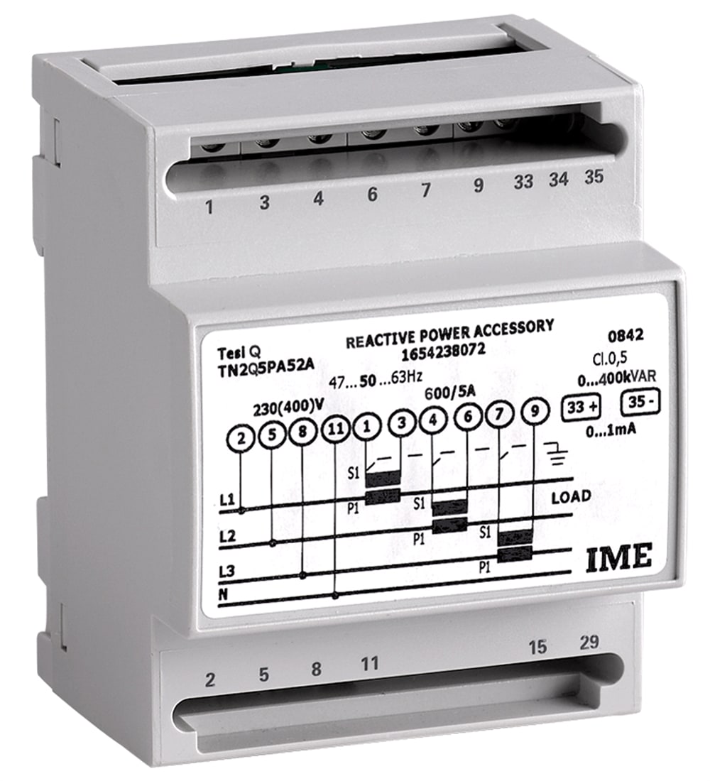 IME SPA - IMSTN2Q4PA52A TESI Q VAR 3F SQ AUTOAL 400V 5A +-1MA