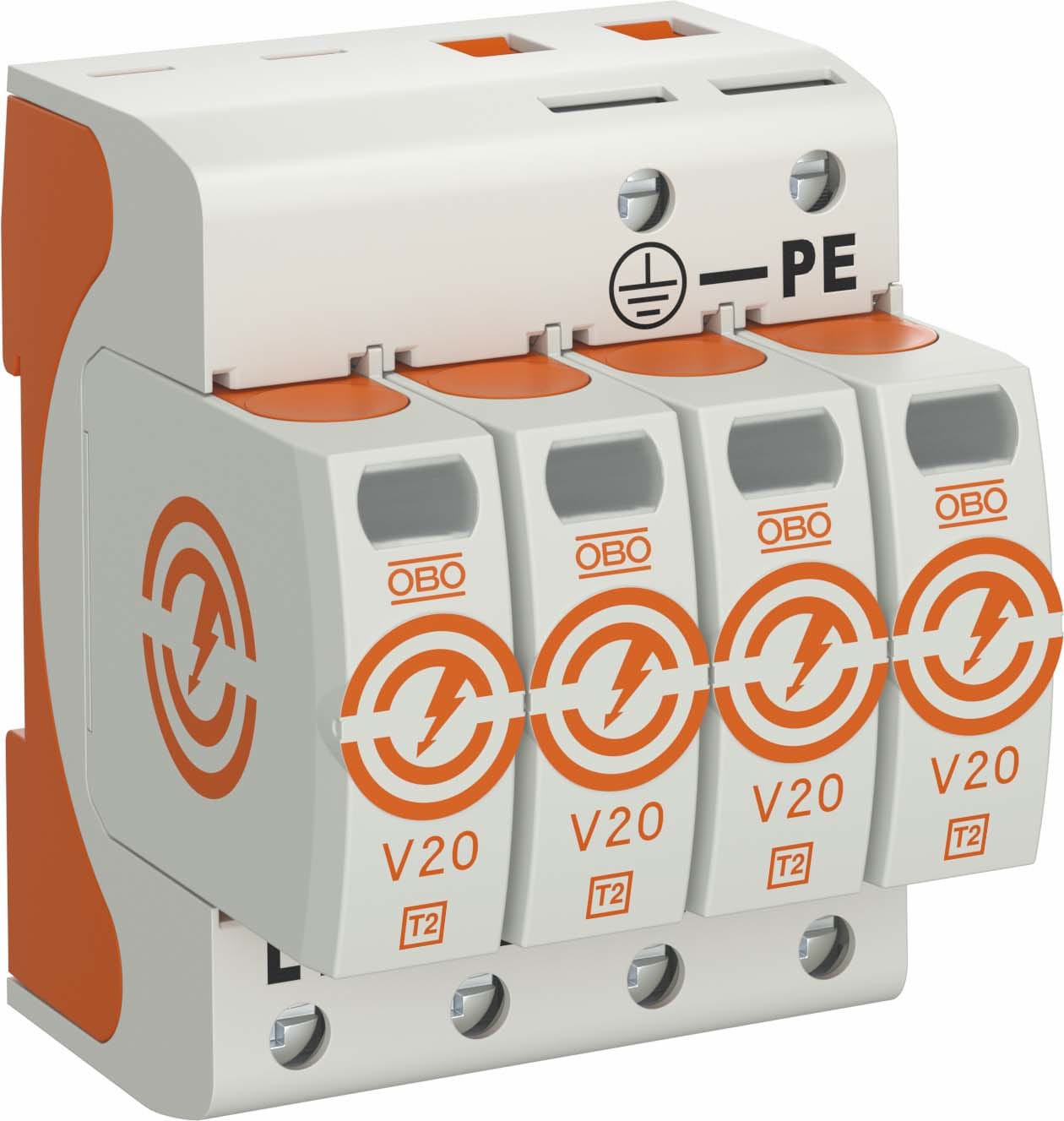 OBO BETTERMANN OBO5095214 V20 SPD T2 4+0 550V 20 KA