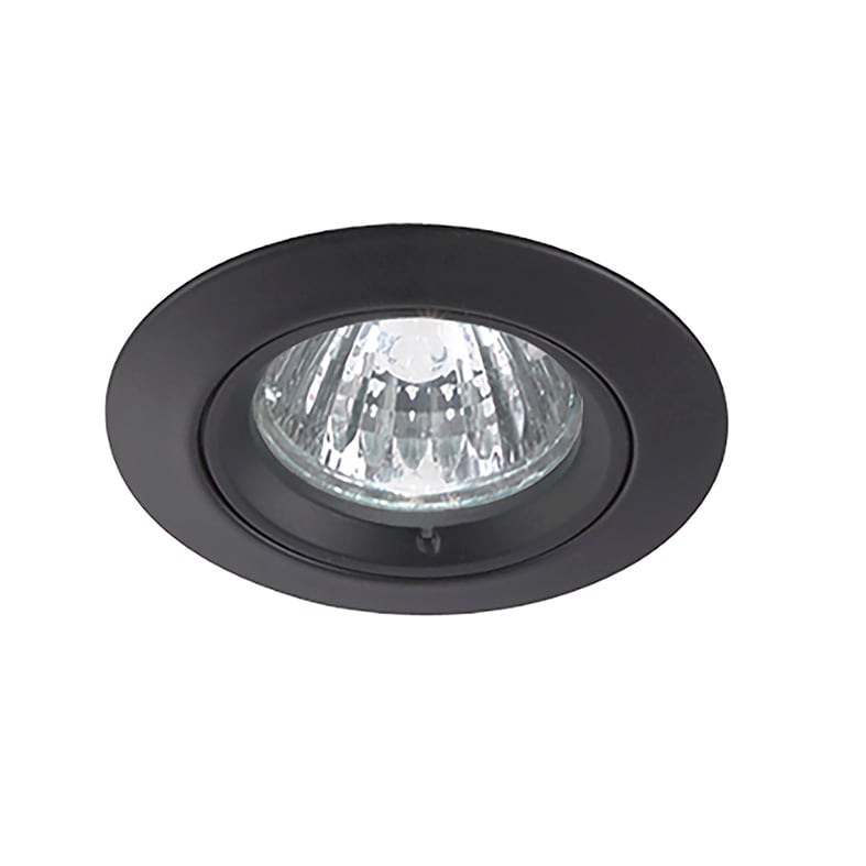 ROSSINI RSS5128-N DOWNLIGHT TONDO NERO GU10 IP20