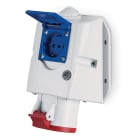 SCAME PARRE SPA - SCA513.1656-PN PRESA PARETE COMBI 16A 3P+T - P30