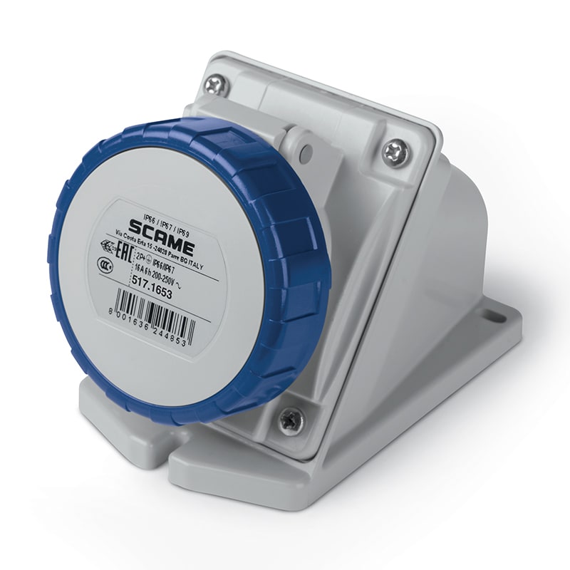 SCAME PARRE SPA SCA517.1653 PRESA PAR.C/INC.2P+T 16A 67 6H