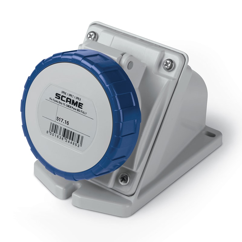 SCAME PARRE S.P.A. - SCA517.1654 PRESA PAR.C/INC.3P+T 16A 67 9H
