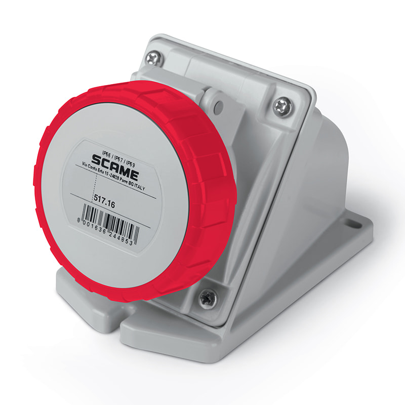 SCAME PARRE S.P.A. - SCA517.1657 PRESA PAR.C/INC.3P+N 16A 67 6H