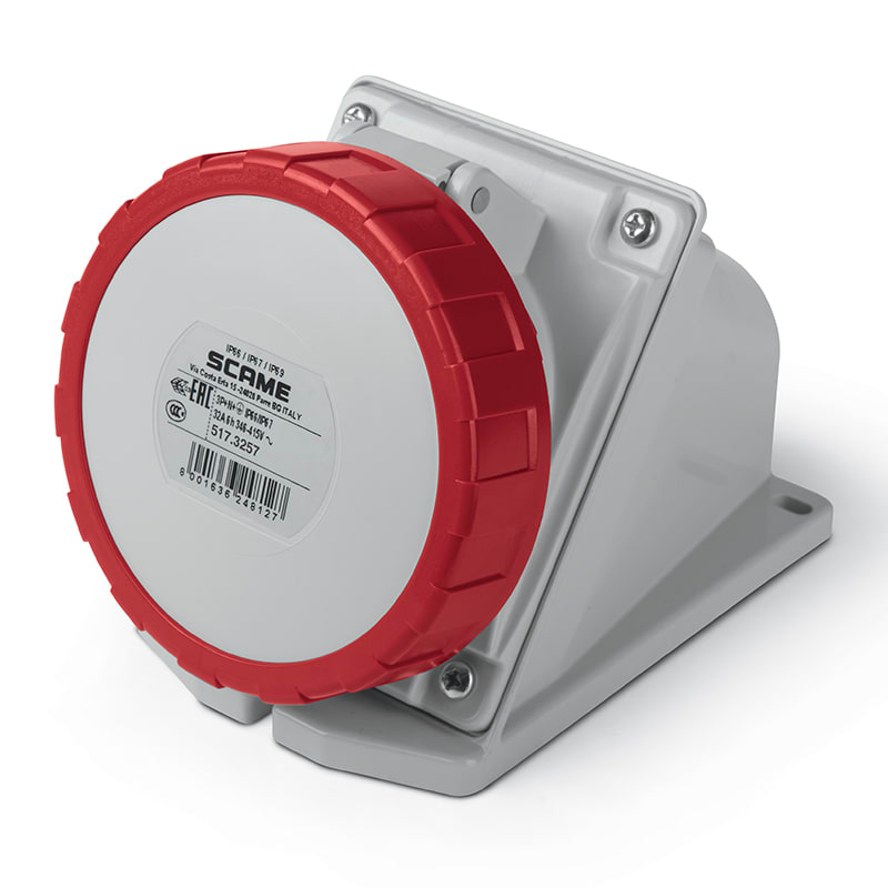 SCAME PARRE S.P.A. - SCA517.3257 PRESA PAR.C/INC.3P+N 32A 67 6H