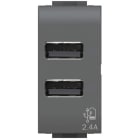 4 BOX SRL - 4BX4B.L.USB.24 USB 2.4 BT Livinglight Antracite