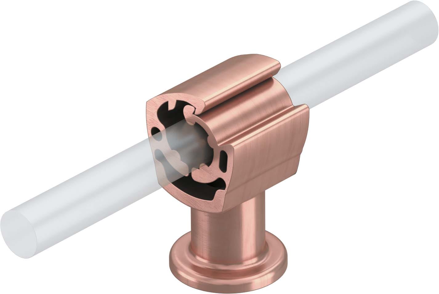 OBO BETTERMANN - OBO5207754 177 30 CU SUPPORTO PER TONDO COLOR RAME