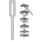 SEM - SEM5231 FASCETTA DI ZINCO L = 145 MM.