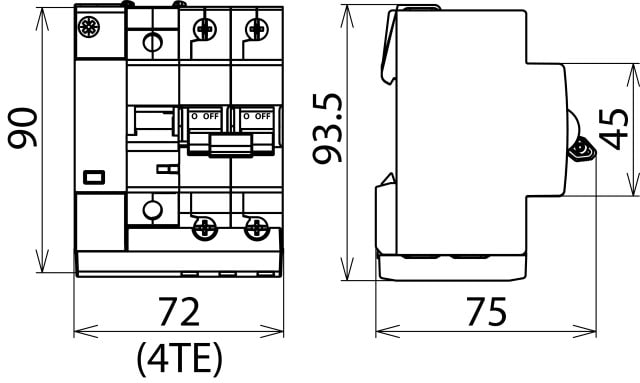 DEHN ITALIA S.P.A. - DEH900780 POP+MCB+SPD 2 255 C25