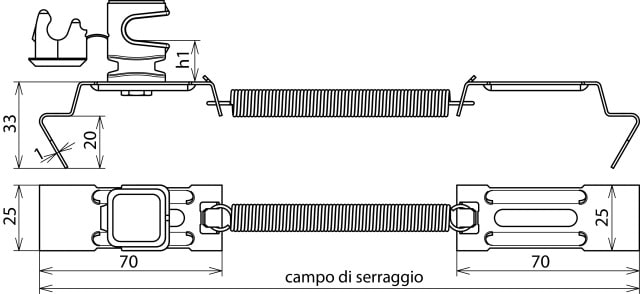 DEHN ITALIA S.P.A. - DEH204269 Dachleitungshalter