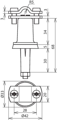 DEHN ITALIA S.P.A. - DEH216000 Dachleitungshalter
