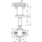 DEHN ITALIA SPA - DEH216000 Dachleitungshalter