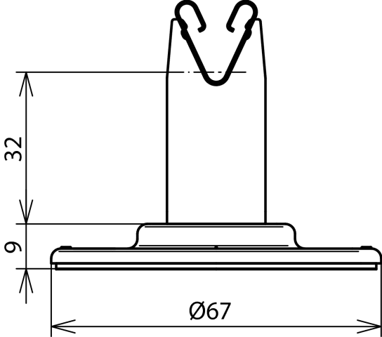 DEHN ITALIA S.P.A. - DEH297120 Leitungshalter NIRO