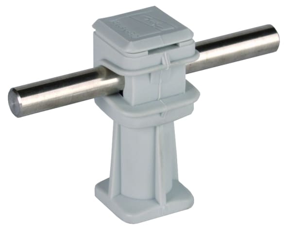 DEHN ITALIA S.P.A. - DEH204003 STAFFA PORTAFILO DEHNSNAP PLASTICA GRIGI