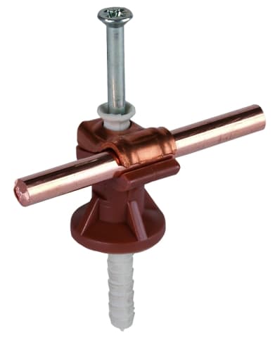 DEHN ITALIA S.P.A. - DEH250007 STAFFA PORTAFILO DEHNFIX CU P- GRIGIA