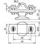 DEHN ITALIA SPA - DEH275113 Leitungshalter