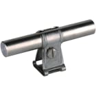 DEHN ITALIA SPA - DEH275019 Staffa portaasta INOX con graffa per Td 13-16mm per fissaggio a parete B 6,5mm