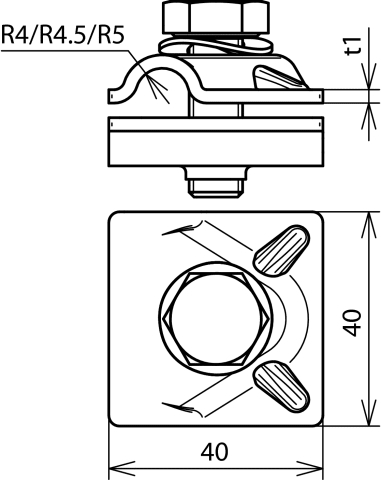 DEHN ITALIA S.P.A. - DEH390559 MV-Klemme
