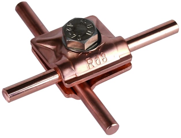 DEHN ITALIA S.P.A. - DEH390557 MORSETTO MV CU PER TD 8MM