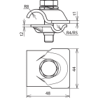 DEHN ITALIA SPA - DEH392059 MORSETTO MV INOX PER TD 8-10/16MM