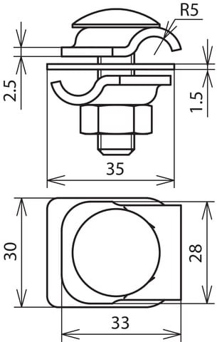 DEHN ITALIA S.P.A. - DEH390267 MMV-Klemme