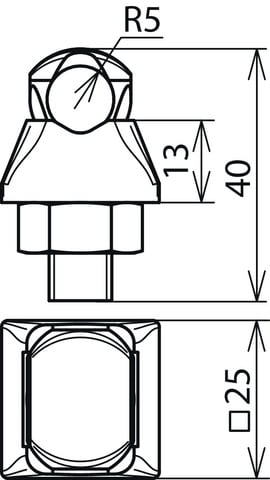 DEHN ITALIA S.P.A. - DEH301007 KS-Verbinder Cu-RG