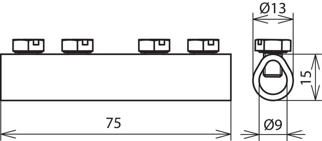 DEHN ITALIA S.P.A. - DEH385207 Verbindungsmuffe