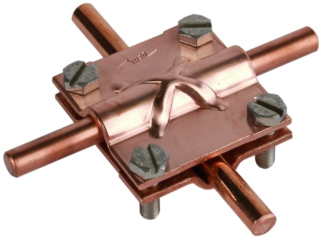 DEHN ITALIA S.P.A. - DEH314307 MORSETTO A CROCE CU PER TD 8-10/8-10MM