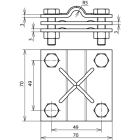 DEHN ITALIA SPA - DEH321047 Kreuzstuck Cu