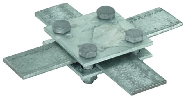 DEHN ITALIA S.P.A. - DEH318033 MORSETTO A CROCE FE/TZN PER PT 30/30MM