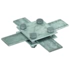 DEHN ITALIA SPA - DEH318033 MORSETTO A CROCE FE/TZN PER PT 30/30MM