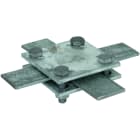 DEHN ITALIA SPA - DEH320044 MORSETTO A CROCE FE/TZN P. PT 30-40/30-4