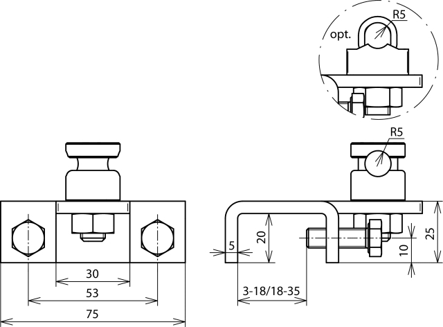 DEHN ITALIA S.P.A. - DEH372259 Anschlussklemme Niro