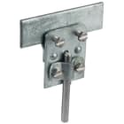 DEHN ITALIA SPA - DEH251002 MORSETTO SCANALATO FE/TZN PER RD 7-10MM