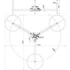 DEHN ITALIA SPA - DEH105200 TRIPODE PIEGHEVOLE PER ASTE CAPTAZIONE